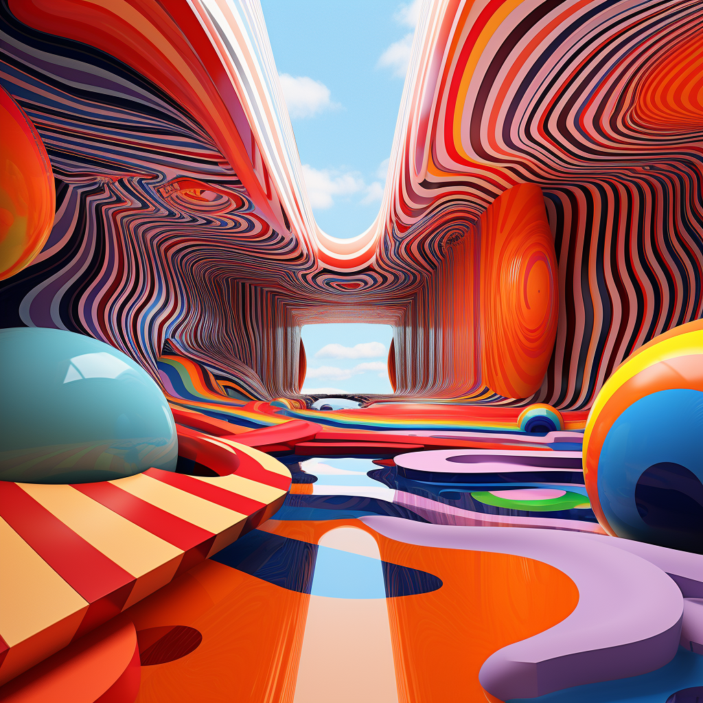 Weber Shandwick - Futures (generated by ai) red landscape