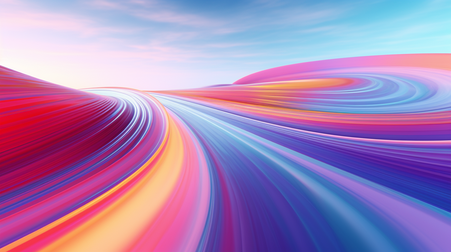 Weber Shandwick - Futures (generated by ai) cool pink landscape